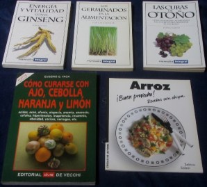 LIBROS COCINA GASTRONOMIA ALIMENTOS